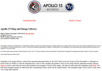 Lien vers le site Apollo 15 multimedia