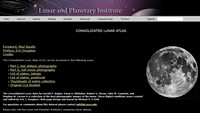 Lien vers le site Consolidated Lunar Atlas